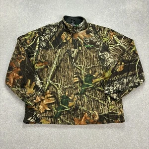 RealTree Jacket Adult Large Brown Work Wear Camo Hunting Lightweight Coat Mens - Picture 1 of 9