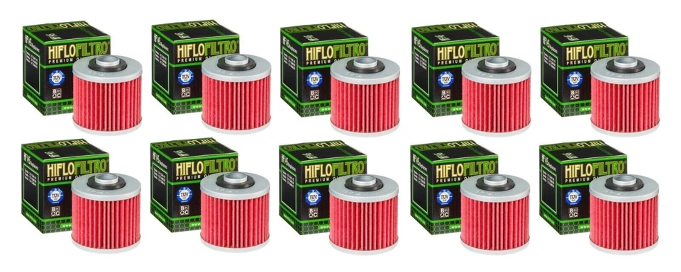 Filtro de aceite de calidad Hiflofiltro EO (x 10) se adapta a YAMAHA XV1000 / XV1100 VIRAGO Foto 1 de 4