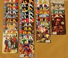 JLA Lot of 31-#93-117, 120-122, 124,125 & Secret Files 2004 NM Superman, Batman