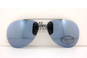 New Silhouette Eyeglasses Clip-on Style Shades A3 01 GRAY POLARIZED SZ 59/62mm - Picture 1 of 3