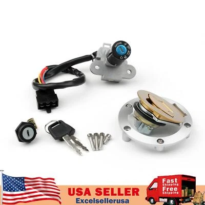 Ignition Switch Lock Fuel Gas Cap Key Set For Ducati 916 996 998 748 97-02 UE - Image 1 of 4