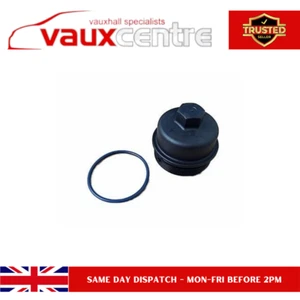 OE VAUXHALL ASTRA, CORSA ZAFIRA ETC 1.6 OIL FILTER HOUSING CAP NEW 55593190 - Picture 1 of 3