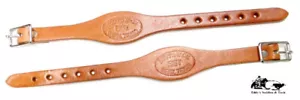 Staffa stirpe stampata premium pialle leggere oliate ruggine pelle Eddys Tack - Foto 1 di 3