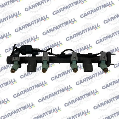 2007-2010 Hyundai Elantra 2.0L Fuel Injection Injector Rail W/ Injectors Set OEM Foto 1 de 4