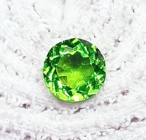 Natural Green Peridot Excellent Cut 10.60 Ct CERTIFIED Loose Gemstone - Picture 1 of 8