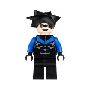 LEGO 7785 Batman - Nightwing - Brazos azules y símbolo del pecho - Minifigura / Minifigura - Imagen 1 de 1