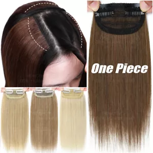 "Extensiones de cabello humano Remy 100% reales con clip CLERANCE 8A+ trama de una pieza 8""-12" - Imagen 1 de 22