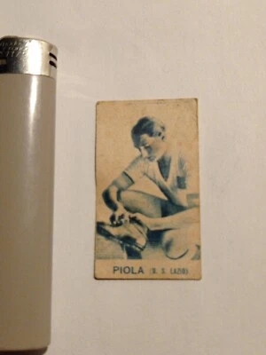 Rara Figurina anteguerra PIOLA Lazio Calcio anni '30 - Immagine 1 di 4