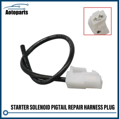 SOLENOIDE DE ARRANQUE COLETA REPARACIÓN ARNÉS ENCHUFE PARA, 1985-95 TOYOTA MR2, 4 CILINDROS Foto 1 de 4