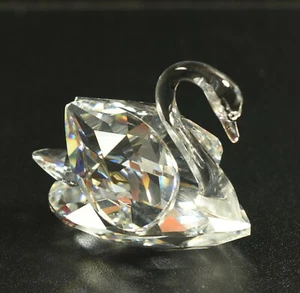 Bellissimo Cigno Cristallo Argento Swarovski 010006 ~ Medio Ritirato 2013 - Foto 1 di 4