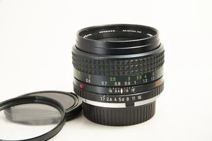 Minolta MD Rokkor-X PF 50mm f1.7 Manual Focus Standard Prime Lens (55) MD Mount - Picture 1 of 10