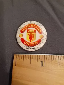 NEW MANCHESTER UNITED SOCCER Pin Back Button USA SHIP - Picture 1 of 5