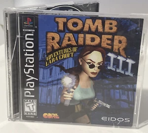 Tomb Raider III gioco PlayStation 3 PS1 avventure di Lara Croft 1 1998 - Foto 1 di 4