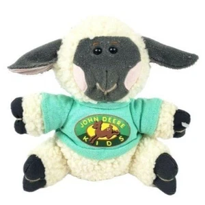 John Deere Bambini Agnello 8 in Peluche Pecora Cervo Camicia Peluche Trattore Fattoria Giocattolo - Foto 1 di 6