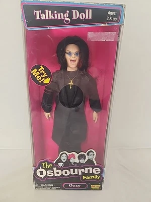 Muñeca parlante OZZY OSBOURNE 2002 The Osbourne Family sin abrir NUEVO Foto 1 de 4