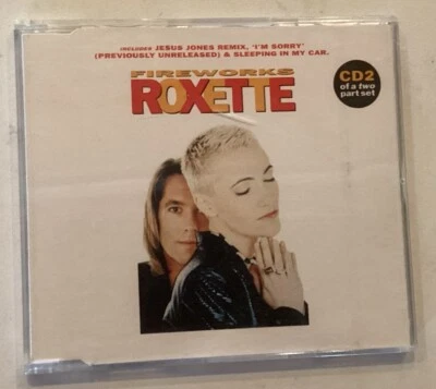 ROXETTE Fireworks JESUS JONES Remix IMPORT CD Made In England  disc 2 - Image 1 of 3
