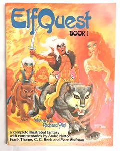 ElfQuest Book 1, Wendy and Richard Pini, Paperback, Donning Company, 1981 - Picture 1 of 11
