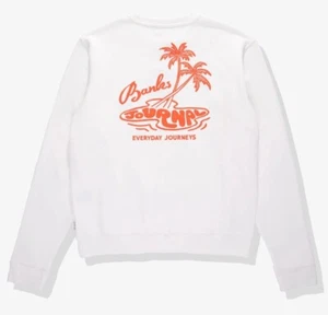 Banks Journal Men's Retreat Crew Graphic Fleece - Size Medium - Picture 1 of 2