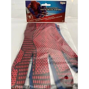 The Amazing Spider-Man Spiderman Adult ages 14+ Gloves for Halloween, cosplay - Picture 1 of 1