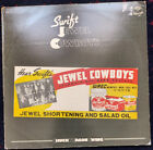 Swift Jewel Cowboys Chuck Wagon Swing LP String Records country, white label