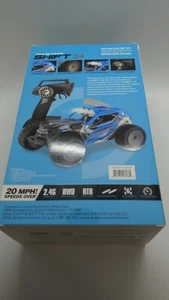 NUEVO Power Craze Shift 20 mph Mini RC Alta Velocidad Buggy AZUL/ROJO Control Remoto Coche - Imagen 1 de 10