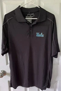 UCLA Colosseum Polo black Large Men’s - Picture 1 of 3