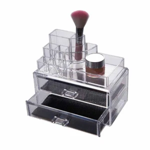 Organizer cosmetici con cassetti 8 scoparti per trucchi pennelli organizzatore - Foto 1 di 4