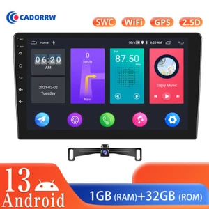 9 inch Android 13 Car Stereo Touch Screen 2Din Car Radio GPS Navi FM WiFi+Camera - Picture 1 of 20