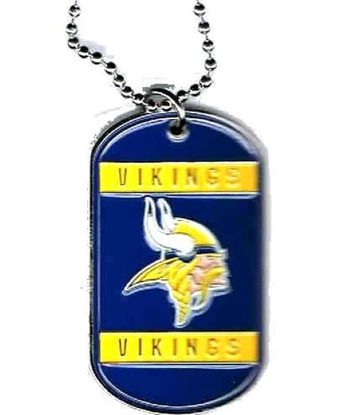 Siskiyou Minnesota Vikings Logo Tag Necklace