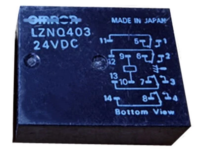 1PCS  LZNQ403 24VDC   Electromagnetic Relay 15Pins - Image 1 of 2