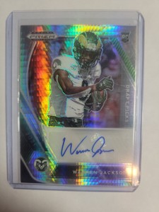 2021 Panini Prizm Draft Picks - Draft Picks Autographs Hyper Prizm #DPA-WAJ...