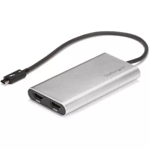 StarTech TB32HD24K60 Thunderbolt 3 to Dual HDMI 2.0 Adapter 4K 60Hz Dual Monitor - Picture 1 of 1