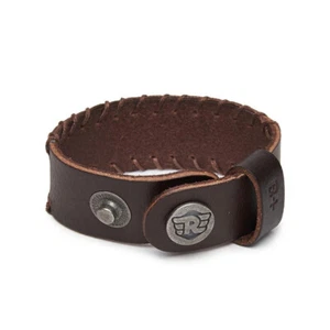Royal Enfield Bracelet Brun Foncé " IN Case Of Emergency " - Picture 1 of 1