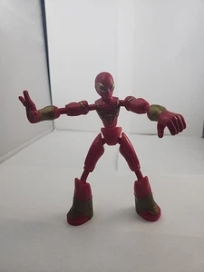 Spider-Man Marvel Bend and Flex, IRON SPIDER Actionfigur 6 Zoll - Bild 1 von 5
