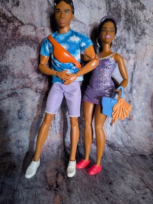 Barbie AA Made To Move/Multi Jointed Doll Lot! 2015-2019 Used New Clothes - Image 1 of 4