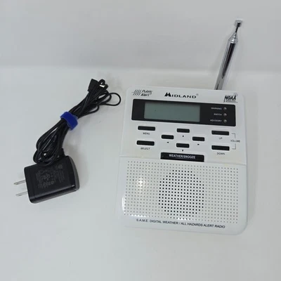 Midland WR-100 NOAA Weather Alert Radio SAME Public Alert AC Adapter Version 5 - Image 1 of 4