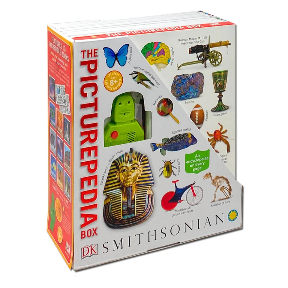 DK Childrens The Picturepedia Bo Books Box Set Inc An LED | multiple