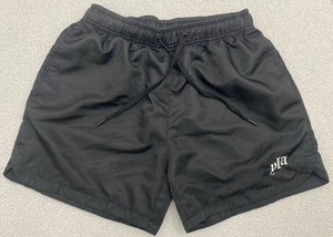 Youngla Mens Bodybuilding Shorts Black Small Front Pockets Workout Gym - Picture 1 of 9