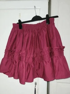 Casual Lolita Skirt And Blouses Burgandy Approx Size 14 Unworn - Picture 1 of 13