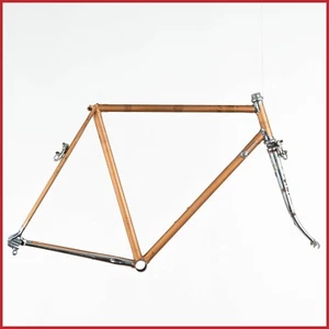 SANCINETO GIAME COLUMBUS STEEL FRAMESET FRAME 60s 70s CAMPAGNOLO VINTAGE LUGS - Picture 1 of 21
