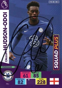 TARJETA COLECCIONABLE CALLUM HUDSON-ODOI FIRMADA CHELSEA 2020/2021 ADRENALYN XL + CERTIFICADO DE AUTENTICIDAD - Imagen 1 de 1