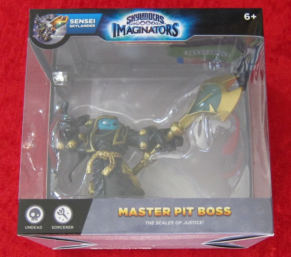 Master Pit Boss Sensei Skylander, Skylanders Imaginators Figur Neu-OVP