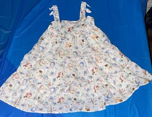 Disney x Janie and Jack The Little Mermaid Girls Sleeveless Dress Size 6 - Picture 1 of 4