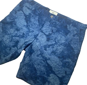 EUC Men's WRK Matteo Gottardi Size 38 Blue Chino Shorts Cotton Preppy BeachVibe - Picture 1 of 11