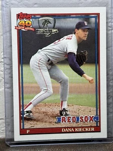 1991 Topps Operation Desert Shield #763 Dana Kiecker Boston Red Sox NM 4 - Picture 1 of 2
