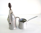 Vintage Retro Stovetop Coffee Maker, Moka Pot, Ideal for Camping, 1960s Hungary