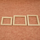 DIY Wooden Miniature Picture Frame - Dollhouse Wall Art Toys