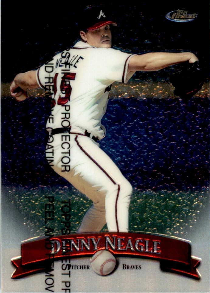1998 Topps Finest Denny Neagle . Atlanta Braves #95 - Image 1 of 2
