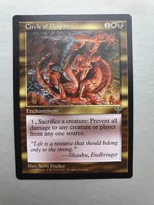 Circle of Despair, MTG Mirage (1996) Rare Multicoloured Enchantment NM - Picture 1 of 2