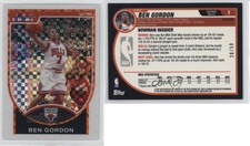 2007-08 Bowman Draft Picks & Stars Chrome X-Fractor /50 Ben Gordon #7
